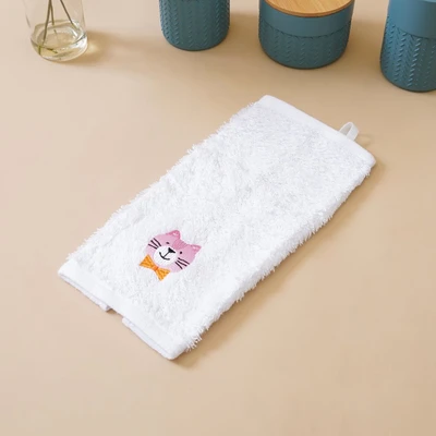 Gambar Ataru 25x25 cm Handuk Tangan Cat - Putih