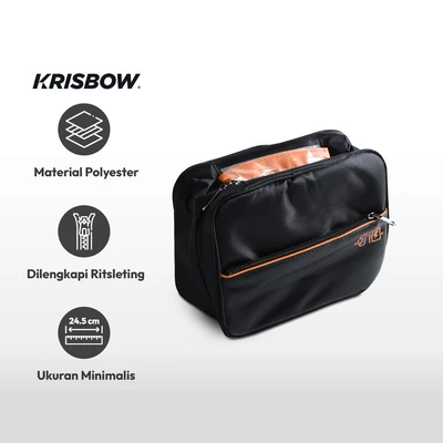 Gambar Passport Tas Organizer Peralatan Elektronik - Hitam