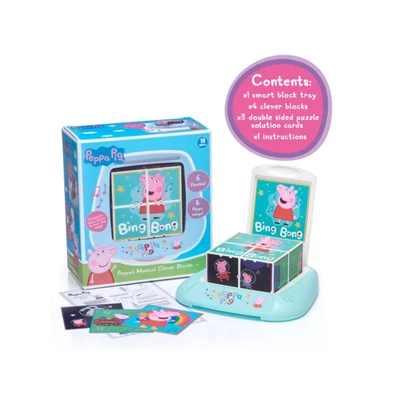 Gambar Peppa Pig Clever Blocks 1008