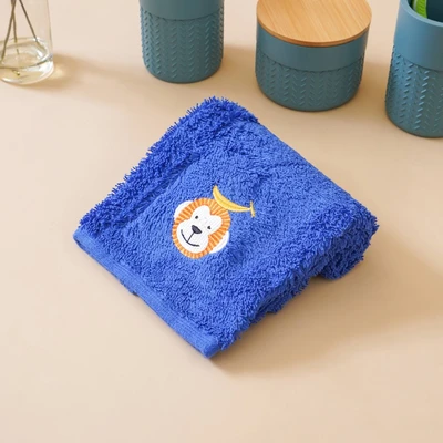Gambar Ataru 30x70 cm Handuk Mandi Anak Monkey - Biru