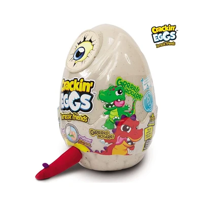 Gambar Tigerhead Boneka Crackin Eggs Jurassic Friend Dino Random