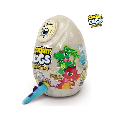 Gambar Tigerhead Boneka Crackin Eggs Jurassic Friend Dino Random