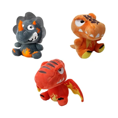 Gambar Tigerhead Boneka Crackin Eggs Lava Flow Mini Dino Random
