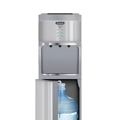Gambar Sanken Dispenser Air Bottom Loading HWD-C555IC - Silver