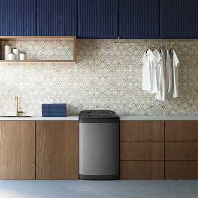 Gambar Electrolux Mesin Cuci Top Loading 9 kg EWT9074N5SA - Dark Silver