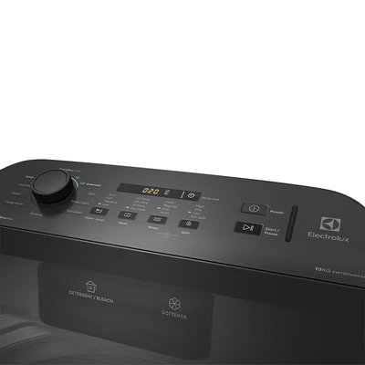 Gambar Electrolux Mesin Cuci Top Loading 10 kg EWT1074M5SA - Dark Silver