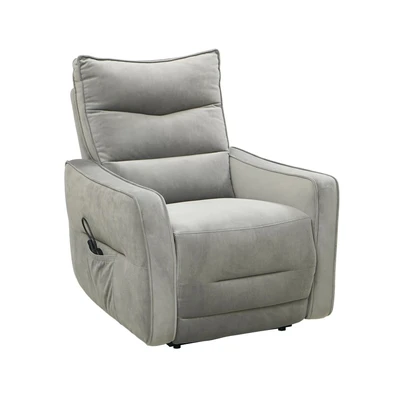 Gambar Ferrara Lille Sofa Recliner Fabric 1 Seater - Abu-Abu