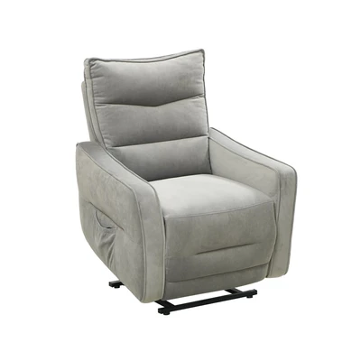 Gambar Ferrara Lille Sofa Recliner Fabric 1 Seater - Abu-Abu