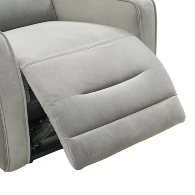 Gambar Ferrara Lille Sofa Recliner Fabric 1 Seater - Abu-Abu