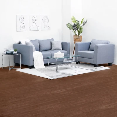 Gambar Krisfloor Parket Kayu Laminasi 827 - Cokelat Walnut