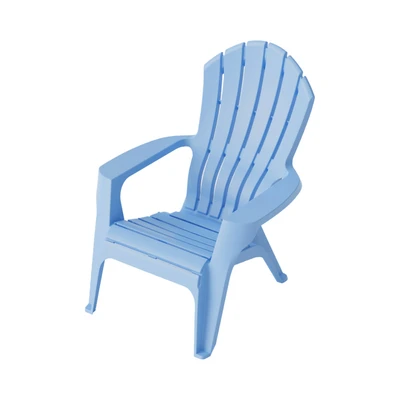 Gambar Soleil Adirondack Kursi Teras Plastik - Biru Muda