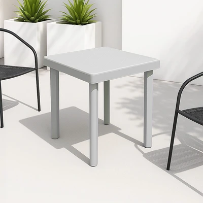 Gambar Soleil Meja Teras - Abu-Abu Muda