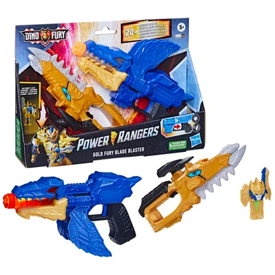 Gambar Power Rangers Set Gold Fury Blade Blaster F6466