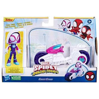 Gambar Spidey Amazing Friends Motorcycle F6777 Random