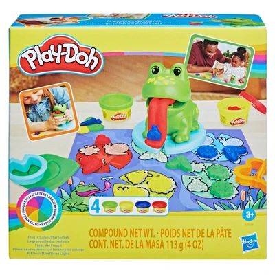 Gambar Play Doh Set Frog & Colors Starter