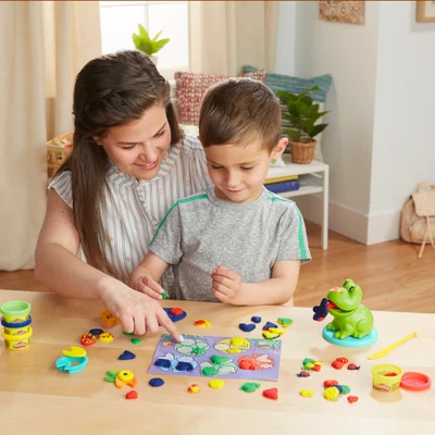 Gambar Play Doh Set Frog & Colors Starter