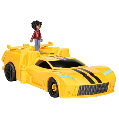 Gambar Transformers Robot Earthspark Spinchanger Bumblebee F7662