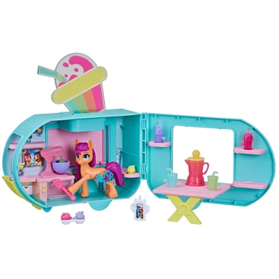 Gambar My Little Pony Playset Sunny Starscout Smoothie Truck F6339