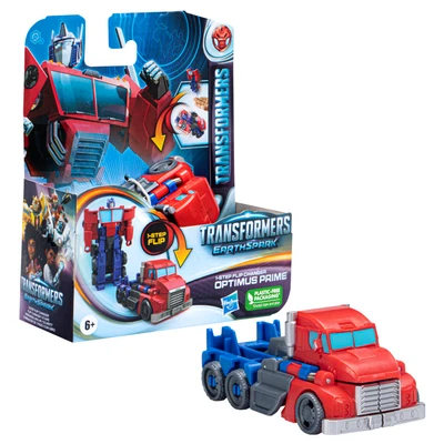 Gambar Transformers Robot Earthspark Flip Changer F6229 Random
