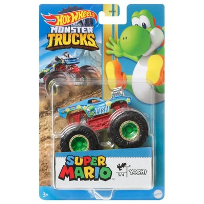 Gambar Hot Wheels Entertain Monster Trucks 1:64 Hjg41 Random