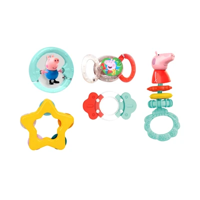 Gambar Peppa Pig Set Rattles & Teethers 17092