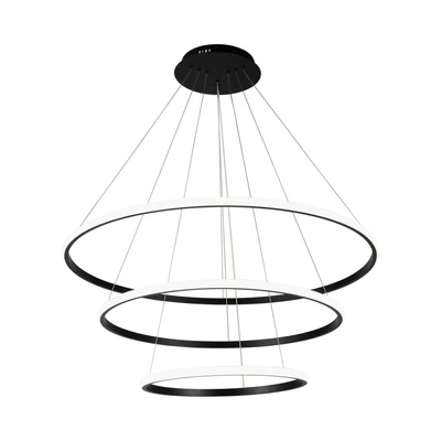 Gambar Eglare Circulo Lampu Gantung Hias LED Dimmable - Hitam