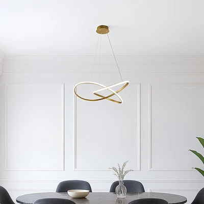 Gambar Eglare Bono Lampu Gantung Hias LED 3CCT - Gold