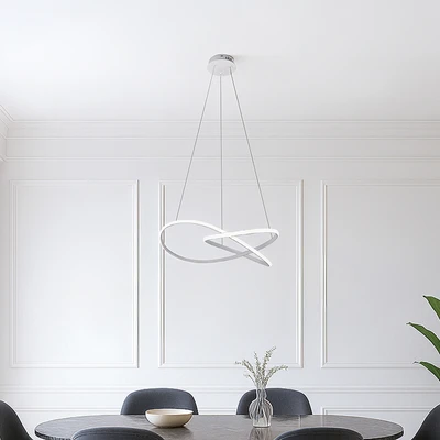 Gambar Eglare Bono Lampu Gantung Hias LED 3CCT - Putih