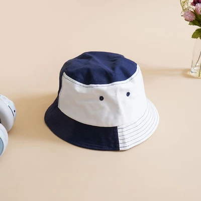 Gambar Ataru Topi Bucket Patches - Biru/Putih