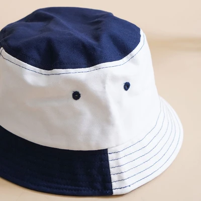 Gambar Ataru Topi Bucket Patches - Biru/Putih