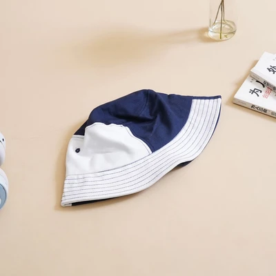 Gambar Ataru Topi Bucket Patches - Biru/Putih