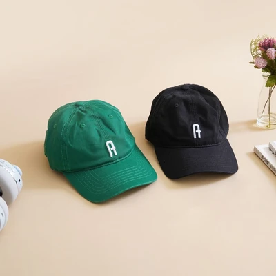 Gambar Ataru Topi Baseball Dengan Huruf A - Hijau