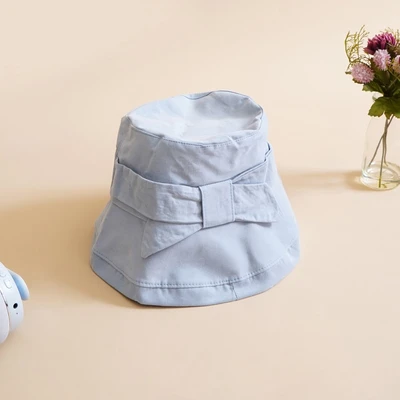 Gambar Ataru Topi Bucket Dengan Pita - Biru