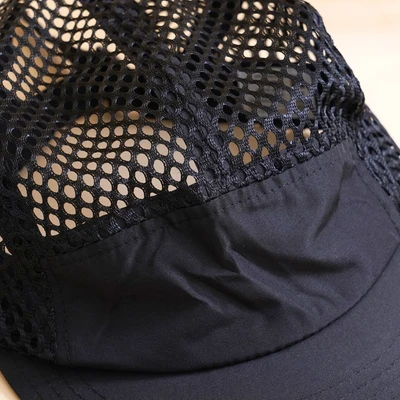 Gambar Ataru Topi Baseball Short Brim Mesh - Hitam