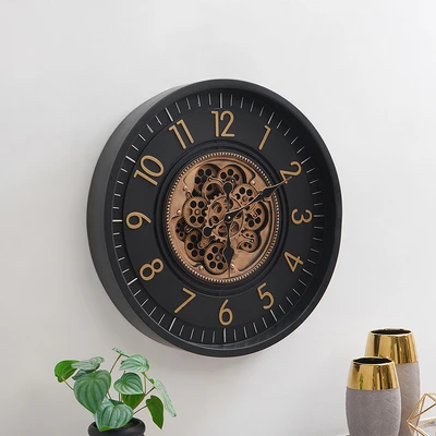 Gambar Informa Jam Dinding Gear 66 cm 61B - Hitam