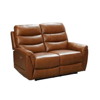 Gambar Ferrara Brownsville Sofa Recliner Kulit 2 Seater - Cokelat