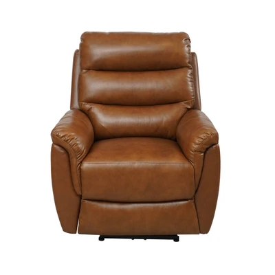 Gambar Ferrara Brownsville Sofa Recliner Kulit 1 Seater - Cokelat