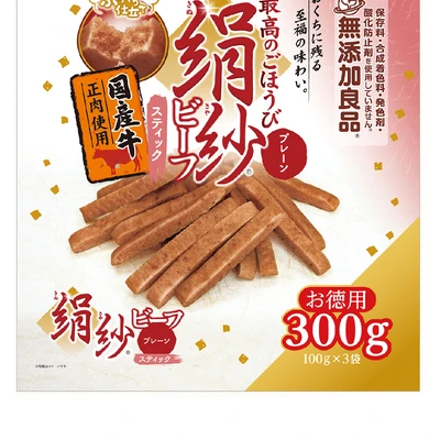 Gambar DoggyMan Camilan Anjing All Life Stages All Breeds Silky Beef Stick 50 gr