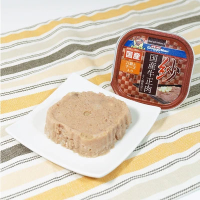 Gambar DoggyMan Makanan Anjing Basah All Life Stages Beef Millet & Cheese 100 gr