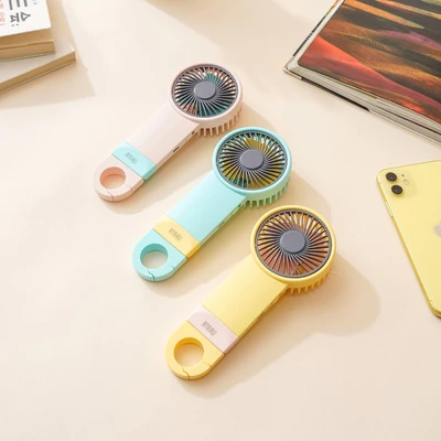 Gambar Ataru Kipas Angin Portabel Rechargeable - Kuning