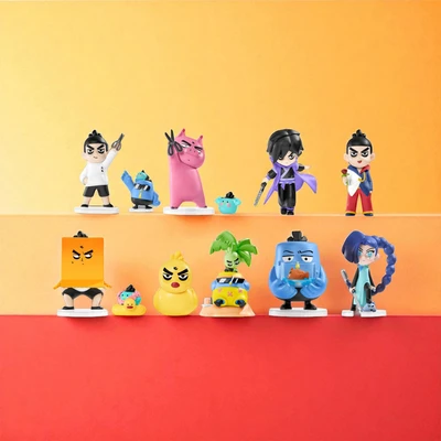 Gambar Pop Mart Minifigure Scissor Seven Classic Character Transformation Random