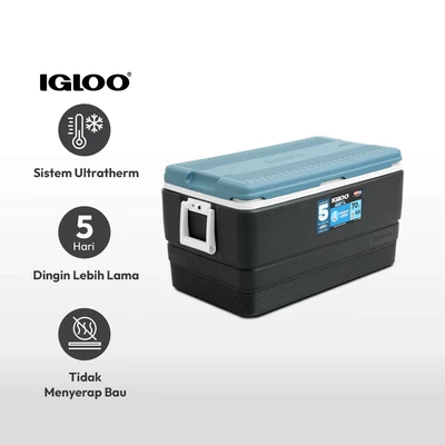 Gambar Igloo Cooler Box Maxcold 70qt - Biru