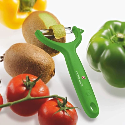 Gambar Victorinox Alat Pengupas Tomato & Kiwi Dengan Saw Edge 14 cm - Hijau