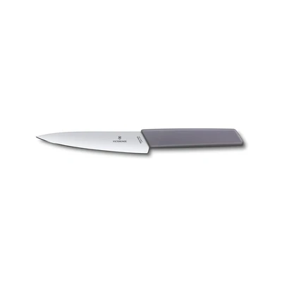 Gambar Victorinox Swiss Modern Pisau Dapur 15 cm - Abu-Abu
