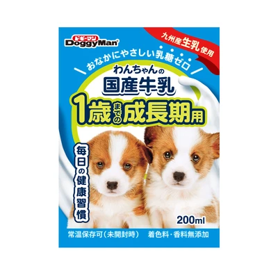 Gambar DoggyMan Minuman Untuk Anjing Puppy Japanese Milk 200 ml