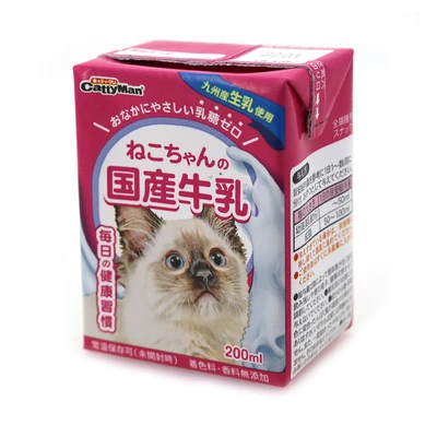 Gambar Cattyman Japanese Susu Untuk Kucing 200 ml