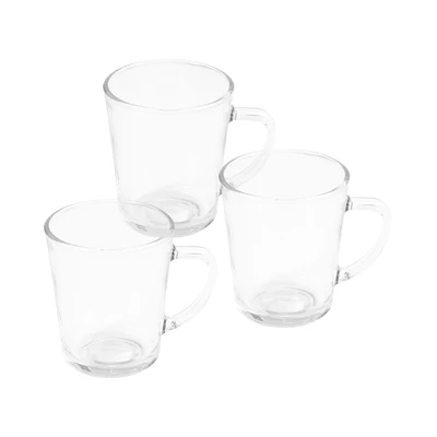 Gambar Appetite Genri Gelas Kaca 440 ml Set 3 Pcs Transparan