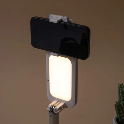Gambar Ataru Ring Light Lipat Adjustable - Putih