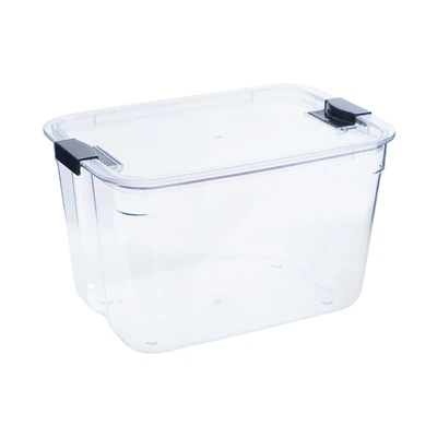 Gambar Selma Oxford Kotak Penyimpanan Dengan Tutup Tall 28x19x16.5 cm