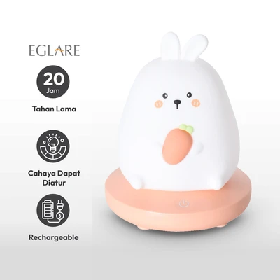 Gambar Eglare Lampu Tidur Rechargeable Rabbit